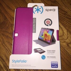 Speck Pink StyleFolio Galaxy Tab 4 Tablet Case